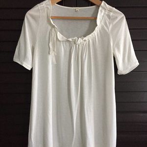 J. Crew Front Bow T-shirt